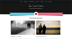 Desktop Screenshot of iloveshortstories.com