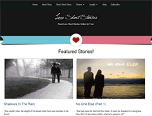 Tablet Screenshot of iloveshortstories.com